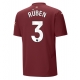 Manchester City Ruben Dias #3 Replike Rezervni Dres 2024-25 Kratak Rukav